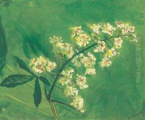 Chestnut Flower by Laszlo Mednyanszky