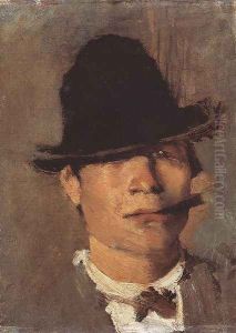 Tramp with Cigar c. 1900