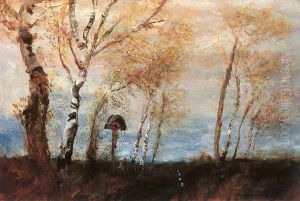 Under the Cross c. 1892 by Laszlo Mednyanszky