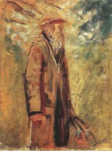 Old Man 1915-18 by Laszlo Mednyanszky