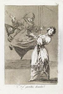 No Grites, Tonta by Francisco Goya Fuendetodos