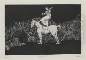 Los Proverbios: Four Additional Plates by Francisco Goya Fuendetodos