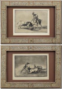 Bullfighter Etchings From Tauromaquia by Francisco Goya Fuendetodos