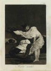 Mala Noche From Los Caprichos by Francisco Goya Fuendetodos