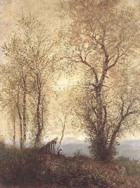 Landscape at Autumn 1890s - view 1