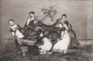 Pesa Mas Quie Un Burro Muerto,pl. 1, Fromproverbios by Francisco Goya Fuendetodos