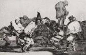 Disparate De Carnabal by Francisco Goya Fuendetodos