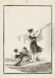 Hutiles Trabajos by Francisco Goya Fuendetodos