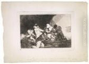 No Se Puedemirar - One Can't Look - Das Kann Man Nicht Mitansehen by Francisco Goya Fuendetodos