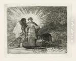 Fiero Monstruo!- Esto Es Lo Verdadero by Francisco Goya Fuendetodos