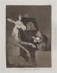 Ni Mas Ni Monos by Francisco Goya Fuendetodos