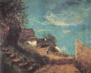 Part of Taban c. 1900 by Laszlo Mednyanszky