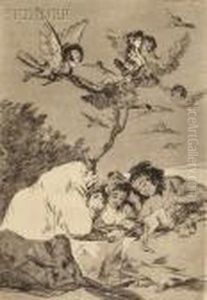 Todos Caeren by Francisco Goya Fuendetodos