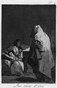 Que Viene El Coco by Francisco Goya Fuendetodos