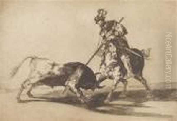 El Cid Campeador Lanceando Otro Toro - view 1