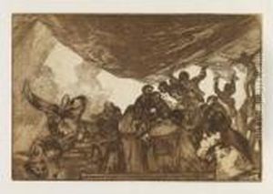 Sin Recomendarse A Dios Ni Al Diablo by Francisco Goya Fuendetodos