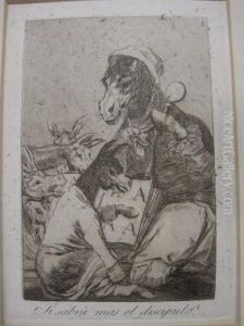 Si Sabra Mas El Discipulo by Francisco Goya Fuendetodos