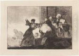 Sinrecomendarse A Dios Ni Al Diablo - Disparate Claro by Francisco Goya Fuendetodos