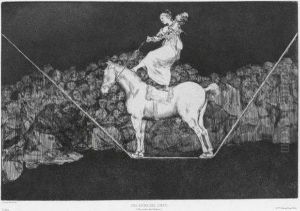 Que Guerrero ! ; Una Reina Del Circo. by Francisco Goya Fuendetodos