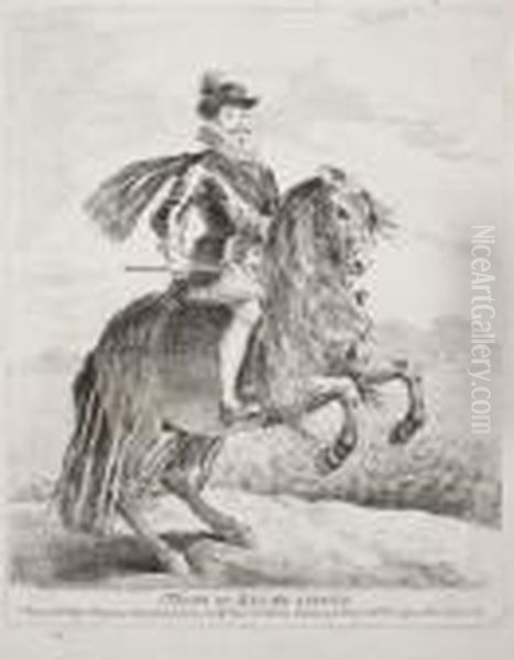 Felipe Iii. Rey De Espana ; Don Gaspar De Guzman Conde Duque De Olivares - view 1