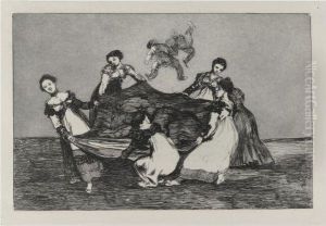 Los Proverbios (d. 202-219; H. 248-265) by Francisco Goya Fuendetodos