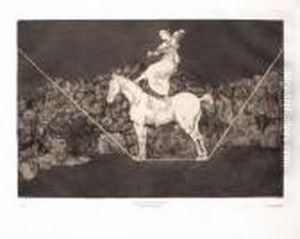 Una Reina Del Circo by Francisco Goya Fuendetodos