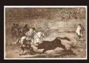 From La Tauromaquia by Francisco Goya Fuendetodos