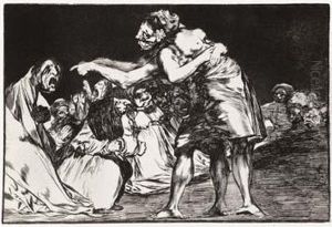 Los Proverbios by Francisco Goya Fuendetodos