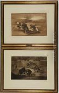 La Tauromachia by Francisco Goya Fuendetodos