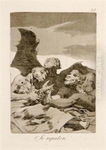 Se Repulen by Francisco Goya Fuendetodos
