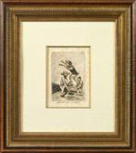 Aguarda Que Te Unten by Francisco Goya Fuendetodos