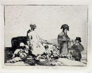 "si Son De Otro Linaje" Capricho by Francisco Goya Fuendetodos