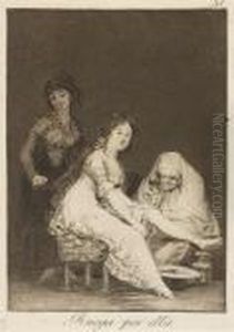 Ruega Por Ella by Francisco Goya Fuendetodos