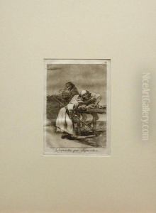 No Te Escaparas by Francisco Goya Fuendetodos