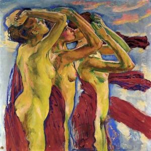 The Three Graces by Koloman Moser