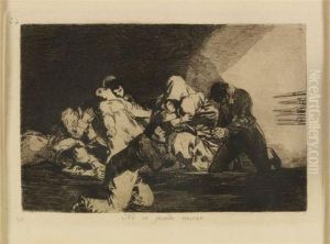 No Se Puede Mirar (non Si Puo Guardare) by Francisco Goya Fuendetodos