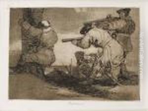 Barbaros! by Francisco Goya Fuendetodos