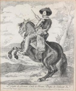 Gaspar De Gusman, Conde De Olivares by Francisco Goya Fuendetodos