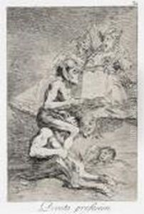 Devota Profesion (devout Profession) by Francisco Goya Fuendetodos