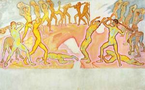 Clash of the Titans by Koloman Moser