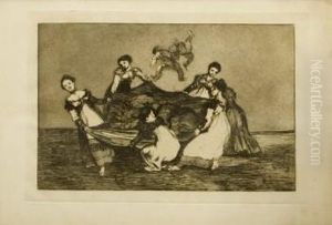 Disparate Femenino. (ninguno) by Francisco Goya Fuendetodos