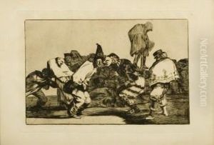 Disparate De Carnaval by Francisco Goya Fuendetodos