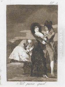 Two Of A Kind (harris 42) by Francisco Goya Fuendetodos
