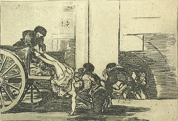 Three Plates From Los Desastres De Laguerra (pls. 41, 64, 68) - view 1