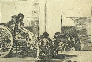 Three Plates From Los Desastres De Laguerra (pls. 41, 64, 68) by Francisco Goya Fuendetodos