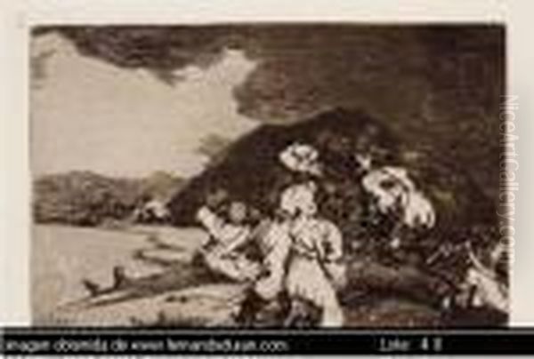 Aguada Y Buril. Plancha N?66 De 
"losdesastres De La Guerra",c. 1810-20. Cuarta Edicion Harris126 - view 1