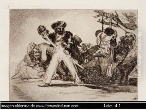 Grabado Al Aguafuerte,aguatinta Y
Punta Seca. Plancha N?31 De "losdesastres De La Guerra", C. 1810-20.
Cuarta Edicion Harris151 by Francisco Goya Fuendetodos