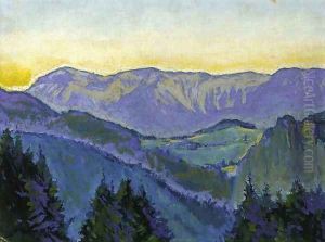 Semmering Landscape by Koloman Moser