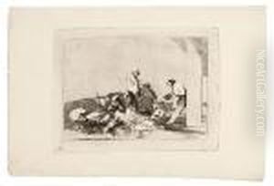 No Hay Que Dar Voces - It""""s No Use Crying Out - Schreien Nutzt Nichts by Francisco Goya Fuendetodos