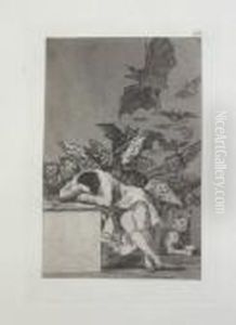 "el Sueno De La Razon Produce Monstruos". by Francisco Goya Fuendetodos